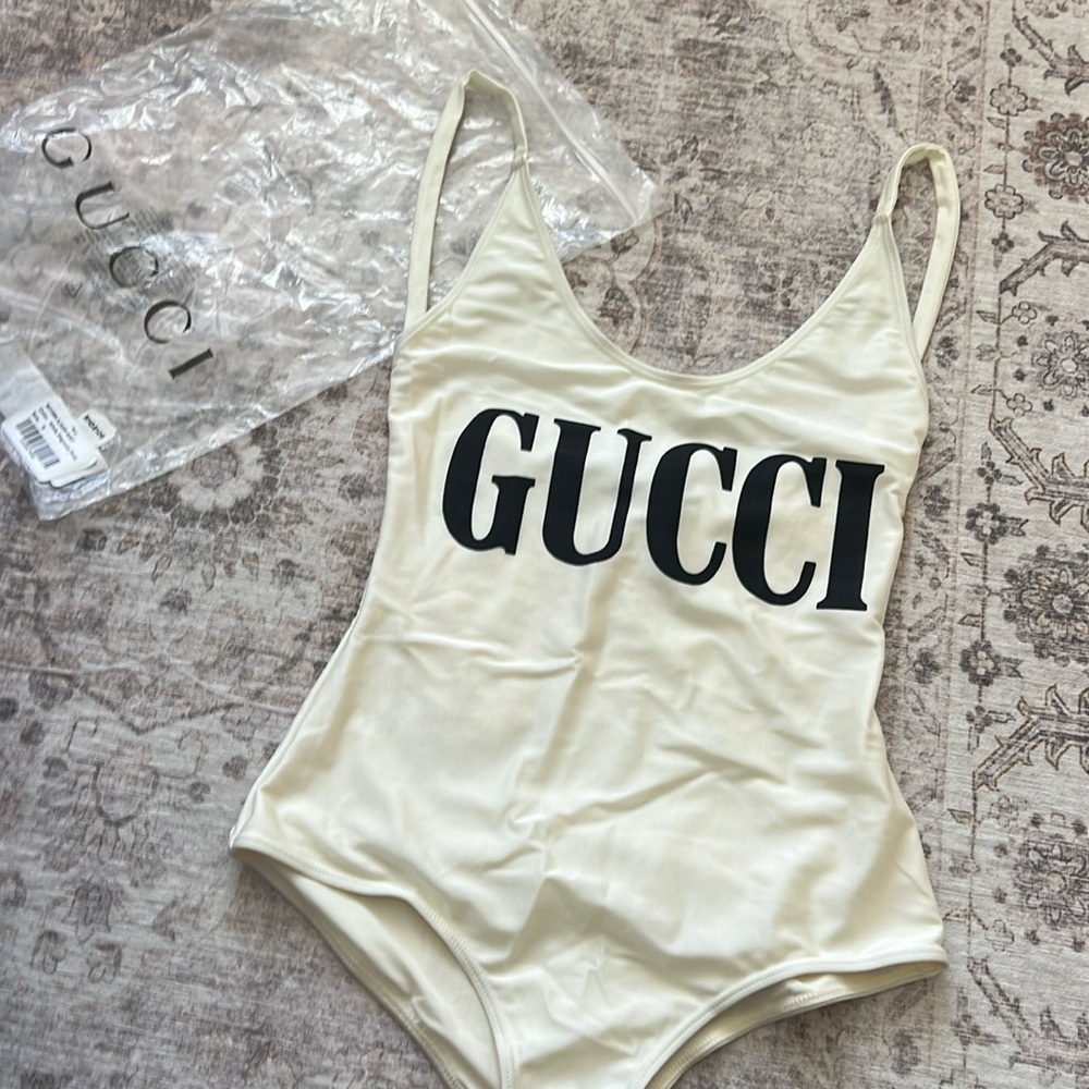 Gucci One Piece Bathing Suit